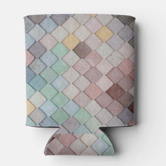 Rafraîchisseur Pour Canette Carrelage pastel peut manche plus froide (Dos)