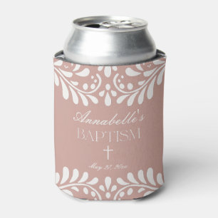 Rafraîchisseur Pour Canette Carrelage Talavera rose Espagne Fiesta Baptême Fav