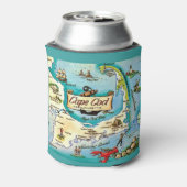 Rafraîchisseur Pour Canette Carte de Cape Cod (Can Dos)