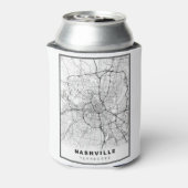 Rafraîchisseur Pour Canette Carte de Nashville (Can Dos)