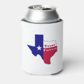 Rafraîchisseur Pour Canette Carte du drapeau Texas Forever (Can Dos)