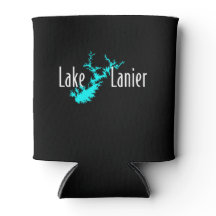 Carte du lac Lanier Géorgie pour la navigation de