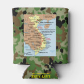 RAFRAÎCHISSEUR  POUR CANETTE CARTE DU VIETNAM (Dos)