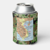 RAFRAÎCHISSEUR  POUR CANETTE CARTE DU VIETNAM (Can Dos)