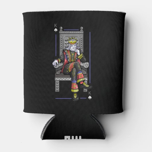 Rafraîchisseur Pour Canette Carte King (Devant)