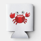 Rafraîchisseur Pour Canette Cartographie crabe rouge (Dos)