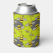 Rafraîchisseur Pour Canette Carton Bee Hive gris vert (Can Dos)