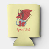 Rafraîchisseur Pour Canette Cartoon Dragon Rouge (Dos)