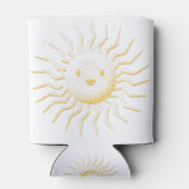 Rafraîchisseur Pour Canette Cartoon Smiling Face Soleil (Dos)