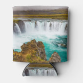 Rafraîchisseur Pour Canette Cascade de Godafoss, Islande (Devant)
