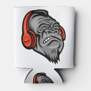 Rafraîchisseur Pour Canette Casque de Gorilla Le Grand Visage de la Montagne,