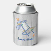 Rafraîchisseur Pour Canette Casquette à rayures et refroidisseur de canne d'ét (Can Dos)