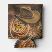 Rafraîchisseur Pour Canette Casquette Cowboy (Devant)