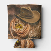 Rafraîchisseur Pour Canette Casquette Cowboy (Dos)