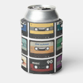 Rafraîchisseur Pour Canette cassette audio rétro, arrière - plan isolé. (Can Dos)