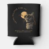 Rafraîchisseur Pour Canette Cat 2024 Total Solaire Eclipse Viewing Party Invi (Devant)