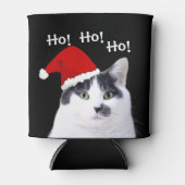 Rafraîchisseur Pour Canette Cat à Santa Hat (Devant)