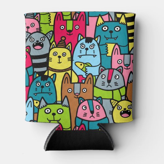 Rafraîchisseur Pour Canette Cat et kitten (Devant)