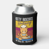 Rafraîchisseur Pour Canette Cat Kneading Baker Kitty Biscuits On Knead Em You (Can devant)