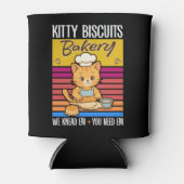 Rafraîchisseur Pour Canette Cat Kneading Baker Kitty Biscuits On Knead Em You (Devant)