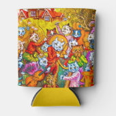 Rafraîchisseur Pour Canette Cat Musical Band (Devant)