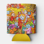 Rafraîchisseur Pour Canette Cat Musical Band (Dos)