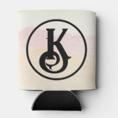 Rafraîchisseur Pour Canette Cat Silhouette Heart Split Monogram (Dos)