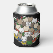 Rafraîchisseur Pour Canette Cats for Palestine – Kawaii Cats for Justice (Can Dos)