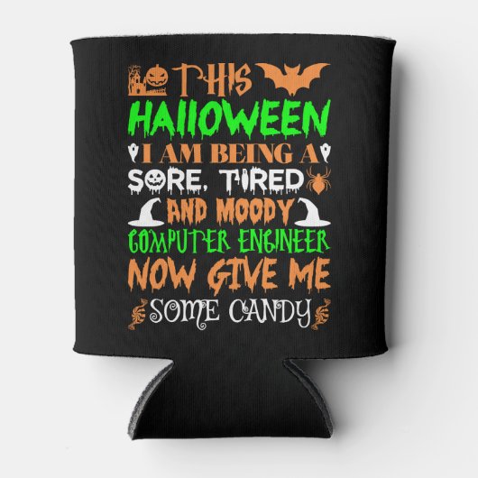 Rafraîchisseur Pour Canette Ce bonbon d'ingénieur informatique Moody Moody (Devant)