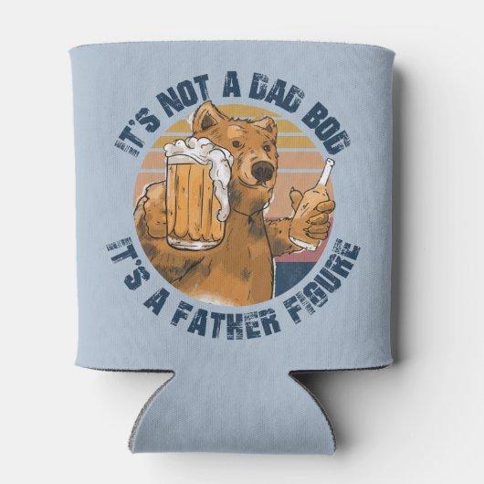 Rafraîchisseur Pour Canette Ce n'est pas un papa Bod Funny Bear (Dos)