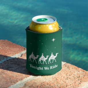 Rafraîchisseur Pour Canette Ce soir nous chevauchons Noël foi chrétienne Xmas