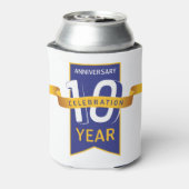 Rafraîchisseur Pour Canette Célébration de l'année du 10e anniversaire (Can Dos)