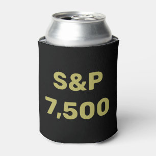 Rafraîchisseur Pour Canette Célébration de l'indice boursier S&P 7 500
