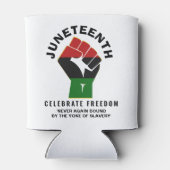 Rafraîchisseur Pour Canette Célébrons la JUNETEENTH de la liberté (Dos)