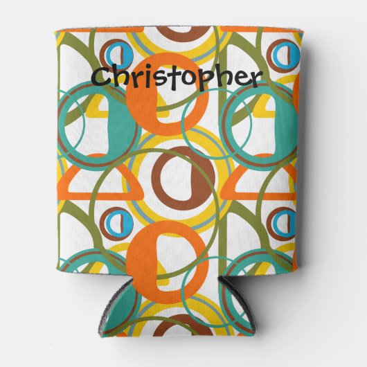 Rafraîchisseur Pour Canette Cercles, cercles (Devant)