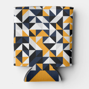 Rafraîchisseur Pour Canette Cercles de quart aléatoires : motif coloré.
