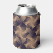 Rafraîchisseur Pour Canette Cercles Optiques Illusion : Géométrique sans joint (Can devant)