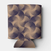 Rafraîchisseur Pour Canette Cercles Optiques Illusion : Géométrique sans joint (Dos)