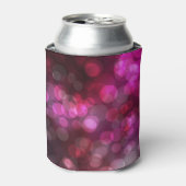 Rafraîchisseur Pour Canette Cercles vintages : rose foncé, bleu. (Can devant)