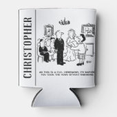 Rafraîchisseur Pour Canette Cérémonie des Mariages civils dans un bureau d'enr (Devant)