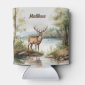 Rafraîchisseur Pour Canette Cerf blanc personnalisé peut refroidir (Dos)