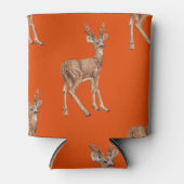 Rafraîchisseur Pour Canette Cerf en rouge (Devant)