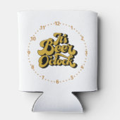 Rafraîchisseur Pour Canette C'est Beer O'Clock sur un (Dos)