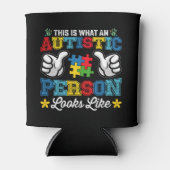 Rafraîchisseur Pour Canette C'Est Ce Qu'Une Personne Autiste Ressemble À Un Au (Devant)