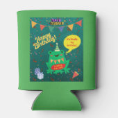 Rafraîchisseur Pour Canette C'est enfin mon anniversaire 29 février Confetti d (Dos)