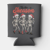 Rafraîchisseur Pour Canette C'est la saison Noël Dancing Skeleton Family (Devant)