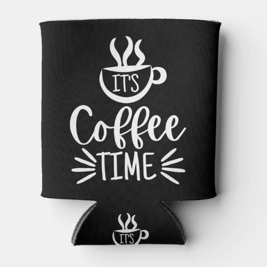 Rafraîchisseur Pour Canette C'est l'heure du café (Devant)