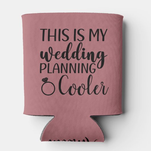 Rafraîchisseur Pour Canette C'est ma mariée de planification Mariage pour être (Dos)