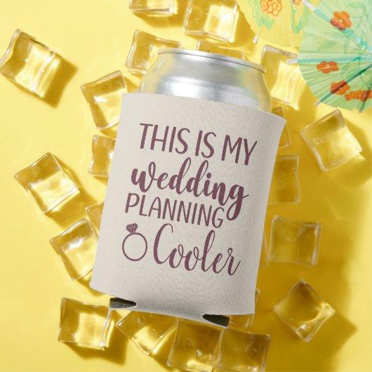 Rafraîchisseur Pour Canette C'est ma mariée de planification Mariage pour être (Été in situ)