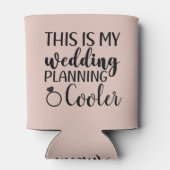 Rafraîchisseur Pour Canette C'est ma mariée de planification Mariage pour être (Dos)